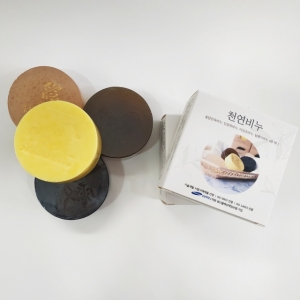 천연愛바이오,어성초비누 3구